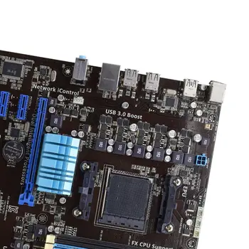 Дънна платка Asus M5A97 LE R2.0 дънна Платка AM3 дънна Платка с DDR3 RAM Процесор AMD FX Phenom II PCI-E 2.0 AMD 970 USB3.0 SATA3 UEFI BIOS ATX