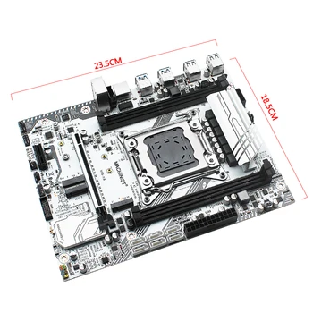 Дънна платка MACHINIST X99 LGA 2011-3 XEON E5 2678 2620 V3 Подкрепа на процесора DDR4 ECC/НЕ ECC Оперативна памет M ATX X99-K9
