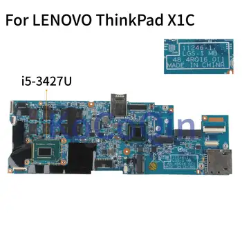 Дънната платка на лаптопа KoCoQin за LENOVO ThinkPad X1 Carbon X1C I5-3427U 4G 11246-1 48.4RQ16.011 04W3893 04Y1972 SR0N7 дънната Платка