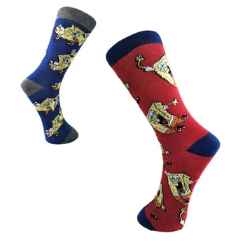 Европа и Съединените Щати, нова идентичност мультяшные чорапи гъба мъжки спортни чорапи производители за отглеждане на преките
