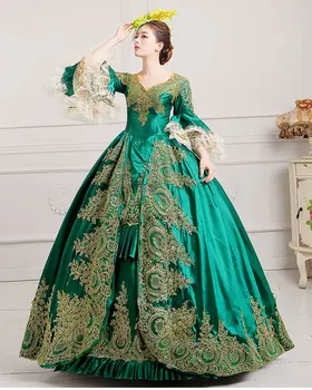 Европейското рокля на Кралския Двор Викториански Костюми Роко Бал Cosplay Костюм Ретро Костюм Кралица Лолита 