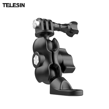 Екшън-камера TELESIN Скоба за Закрепване на Огледала за обратно виждане със Завъртане на 360° Подмяна на Адаптера на Екшън камери на GoPro Hero 9/8/7/6/5