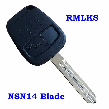 За Nissan Bluebird 1 Бутон от Дистанционното на Ключа Калъф за Корпуса на Ключодържател Празна Капак на Корпуса NSN11 NSN14 Необрезанное Нож