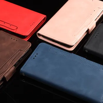 За Xiaomi MI Poco X3 NFC Чанта-портфейл Магнитна Книга флип-надолу капачката, за да Pocophone M3 X3 Pro GT F3 Държач за карти Луксозни Кожени калъфи