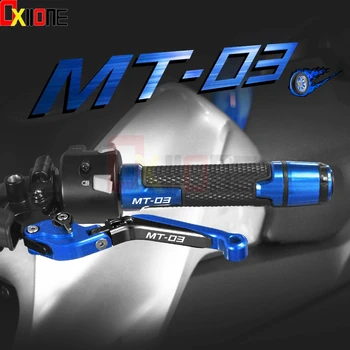За Yamaha MT03 Аксесоари за мотоциклети Спирачни Лоста на Съединителя Ръкохватка на Кормилото Краищата на MT MT 03-03 2005-2019 2016 2017 2018