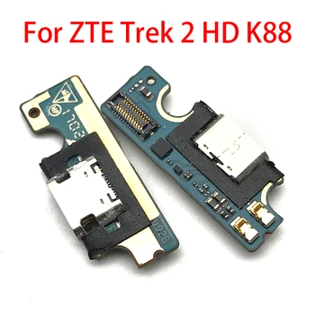 За ZTE Трек 2 HD K88 USB Зарядно Устройство, Порт за Докинг конектор Гъвкав Кабел С Микрофон резервни Части За Микрофон