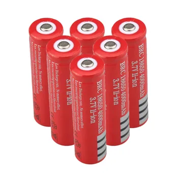 За Батерии 18650 Акумулаторна Батерия 4000 Mah 3,7 В Батерия За Led Фенерче На Батерии