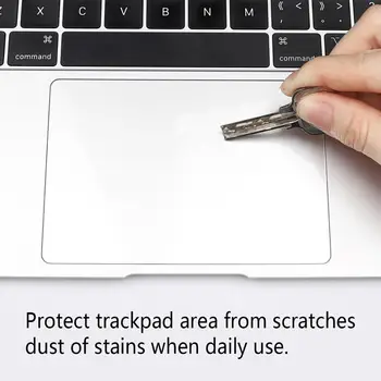 за най-новия MacBook Pro 16-инчов тъчпад A2141 Модел 2019 Прозрачно Защитно покритие за тракпад със защита от надраскване