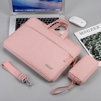 За Чанта за MacBook Air 13 Калъф 2020 M1 Pro Калъф Чанта за лаптоп за Pro16 инча Пътна чанта с блок захранване Съвместими Друг лаптоп