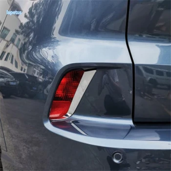 Заден Багажник, Фарове за мъгла Лампи Клепачите За Вежди Декоративна Лента Капак Завърши Подходящ За Ford Escape / Kuga 2020 2021 ABS Въглеродни Влакна