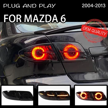 Задна Светлина За Mazda 6 2004-2012 автомобилни стоки Задна Светлина LED Светлини автоаксесоари за Mazda 6 Задни Светлини