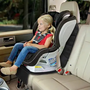 Защитен Панел за автомобилни седалки от плат Оксфорд Нескользящий Автоматичен Защитен Подложка на Облегалката на Предна задна седалка Калъф за детска Възглавница за защита на децата