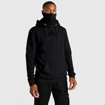 Зимна хип-хоп мъжки кашмир маска с цип спортна hoody мъжки hoody с качулка/уличен ежедневни дамски пуловер hoody модни дрехи 2021