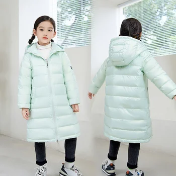 Зимно детско яке за утином топола Детски дрехи за момичета и момчета Яке Корея детски дрехи Зимен гащеризон Връхни дрехи, Палто Ски снежен костюм