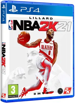 Играта НБА 2K21 PS4 NBA 2021 Затворена кутия със защитна лента Бърза Доставка