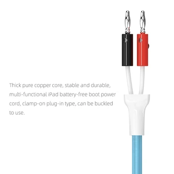 Изпитване на кабел захранване dc SAYTL за ipad/ipad air/iapd mini/ipad pro без батерии обувки линия инструменти за ремонт на ipad
