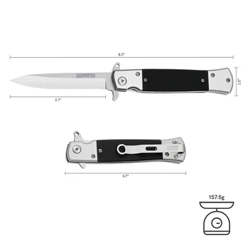 ИЗПРАЩАНЕ на Полуавтоматичен Сгъваем Нож С Дръжка G10 Танто Острието Открит на Къмпинг, Лов и Самозащита Многофункционален Инструмент EDC
