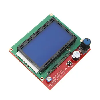 Интелигентен Цифров LCD дисплей 12864 Дисплей Контролер на 3D принтер За рампи 1.4 Аксесоари за 3D-принтери Reprap