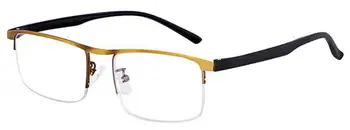 Интелигентна мультифокальные прогресивни очила за четене за мъже, жени, близки и двойно предназначение, очила с автоматично регулиране на Анти-синя светлина