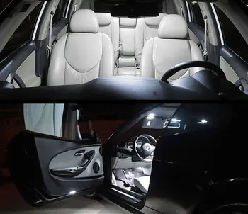Интериорът на Автомобила LED Лампа Canbus За Volvo V70 V50 V60 XC60, XC70 XC90 C30 C70, S60, S70 S80, S90 Аксесоари за Комби и Седан Карта Лампа