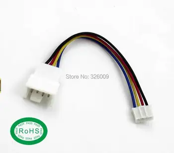 кабел-адаптер фен 4pin, Трансформиране на пълнители, VGA карта mirco 4pin в мини-фен 4pin, 11 см, Подкрепа за регулиране на температурата