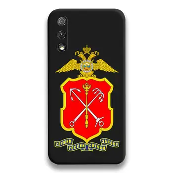 Калъф за мобилен телефон с логото на Националната полиция на Русия за Huawei Honor 30 20 10 9 8 8x 8c v30 view Lite pro 7A