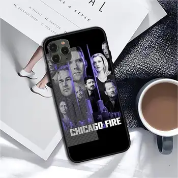 Калъф за телефон Chicago Fire ТВ шоу за iPhone 12 Mini 11 Pro XS Max X XR 7 8 Plus