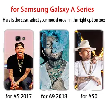 Калъф Крис Браун Breezy за Samsung Galaxy A12/A20/A51/A70/A20s/A21s/A32/A50/A50s/A42/A52/A72 5G A8, A7, A6 2018 Капак