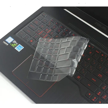 Калъфи за клавиатура OVY за ASUS TUF gaming FX505 GD FX505DT FX705 TPU прозрачно защитно покритие за преносими компютри пылезащитная силиконова кожа се Продава