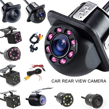 Камера за Обратно виждане на автомобила 4LED за Нощно Виждане Задна скорост Автоматично Паркинг Монитор CCD IP68 Водоустойчив 170 Градуса Изображение с Висока Разделителна способност