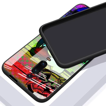Капак от закалено стъкло Аниме Danganronpa за Xiaomi Redmi K40 K30 K20 9T 9C 9A 9 8A 7 Pro, Плюс Калъф за вашия телефон