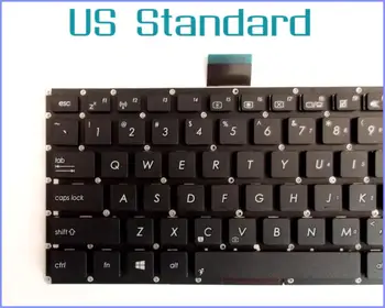 Клавиатура американската на английската версия за лаптоп ASUS VivoBook S400 S400C S400CA S400E AEXJ7U01110 без рамка