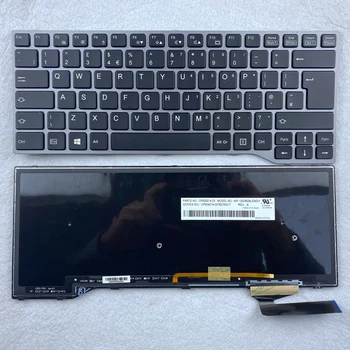Клавиатура за Лаптоп с подсветка в обединеното кралство за Fujitsu Lifebook E733 E734 E743 E744 E546 E547 E544 E736 Оформление Великобритания