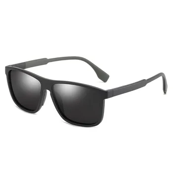 Класически Поляризирани Слънчеви очила Корпоративна дизайн на Мъже, Жени Квадратни Слънчеви Очила за шофиране Ретро UV400 Нюанси Очила gafas de sol