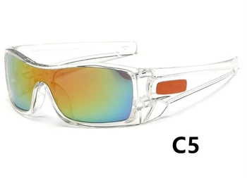 Класически спортни огледални слънчеви очила За мъже За риболов в открито Очила за шофиране на водача Големи Слънчеви очила O Луксозна марка UV400