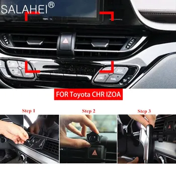 Кола, телефон за Toyota CHR 2017 2018 2019 2020 GPS навигация отдушник на изхода на Вътрешната Поставка за табло Аксесоари за интериора