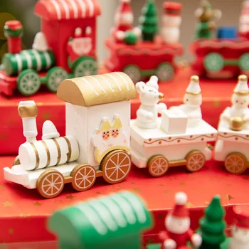 Коледен Влак Музи Декор Продукти Коледен Подарък Украса на Торта Коледна Украса Декорация на Дома, на Нова Година 2022