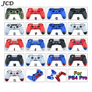 Корпус JCD Калъф - обвивка За Контролер PS4 Pro Предната и Задната Капачка на Твърд Пластмасов Калъф За Sony PS4 Pro 4.0 V2, JDM-040 JDS-040