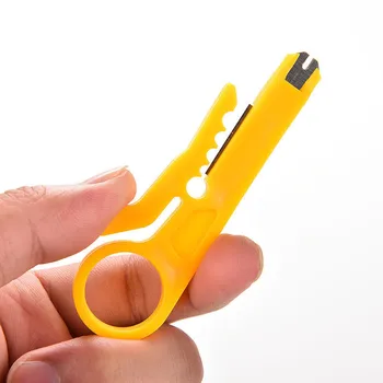 Кухненски нож за източване на тел клещи клещи инструмент за многофункционални клещи за премахване на изолация на Кабел за източване на кабели нож D5201