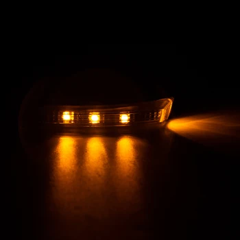 Лампа на страничните Огледала на автомобила Жълт LED Указател на завоя за Chrysler Town and Country/Dodge Grand Caravan 2008-2018 Аксесоари, резервни Части