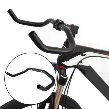 Лост за планински велосипед, Огъната дръжка за велосипед, 25,4 мм, Колоездене МТБ BMX Пътнически велосипеди Ремонт на Компоненти и Аксесоари