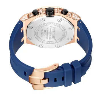 Луксозни маркови мъжки часовници Модни Диамантени с голям циферблат Светещи кварцов Военни Спортни Водоустойчив часовник Relogio 2021