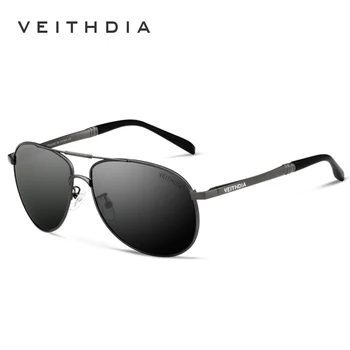 Марка VEITHDIA Мъжки слънчеви очила Поляризирани лещи UV400 За спортове на открито Слънчеви очила за шофиране Мъжки Модни очила, Аксесоари 3320