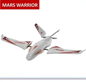 Материал на ЕНП FPV с неподвижно крило Mars Warrior се Адаптира към GOPRO9. Вграден Усилвател от въглеродни влакна RC Състезания за възрастни Безпилотни летателни апарати