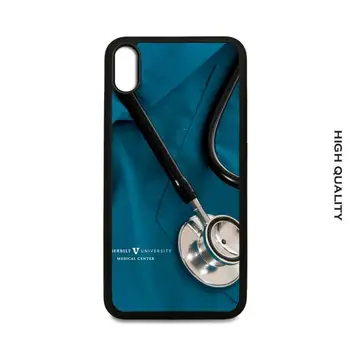 Медицинска сестра Медицинска Медицина Калъф за телефон iPhone 12 11 Pro Max Xs X Xr 6 6s 7 8 Plus Se 2020 Висококачествено покритие за PC