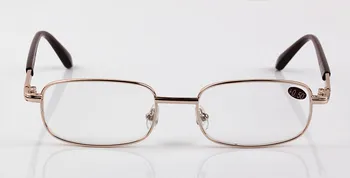 Метални Мъжки слънчеви Очила за четене женски кристални, стъклени лещи Далекогледство +50 +75 125 +175 +225 +275 +325 +375 +450 +500 +550 +600