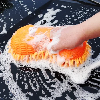 Микрофибър Супер Автомобили Почистване На Прозореца На Колата Автомивка Професионална Гъба, Кърпа Инструмент Четка За Измиване, Кърпи, Ръкавици Автоматична Машина За Почистване