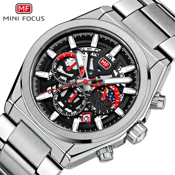 МИНИ часовник FOCUS Мъжки Луксозни Отгоре марковите часовници За мъже Ежедневните Военни часовник Водоустойчив Фаза на Луната Дропшиппинг 2020 Montres