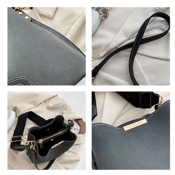 Модерни дамски чанти от набук, чанти през рамо, чанта през рамо за жени, дамски чанта на рамото, 2021, Дизайнерски дамски чанти-месинджър