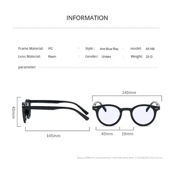 Модерни Очила с блокиране на Синя светлина Унисекс с прозрачни лещи Компютърни Очила очила Очила За мъже Срещу Синя Светлина Точките